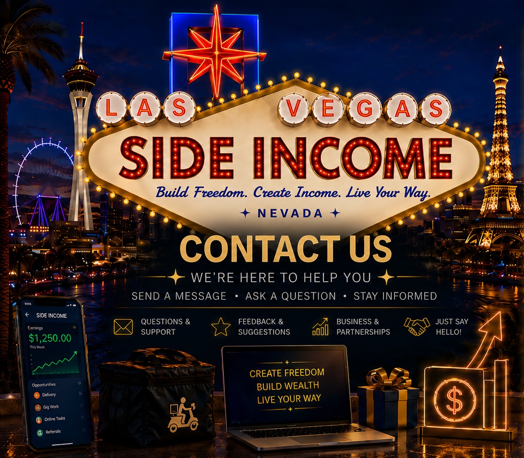 Las Vegas Side Income — Contact Us